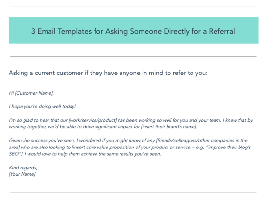 How to Ask for a Referral From a Client   Best Email Templates